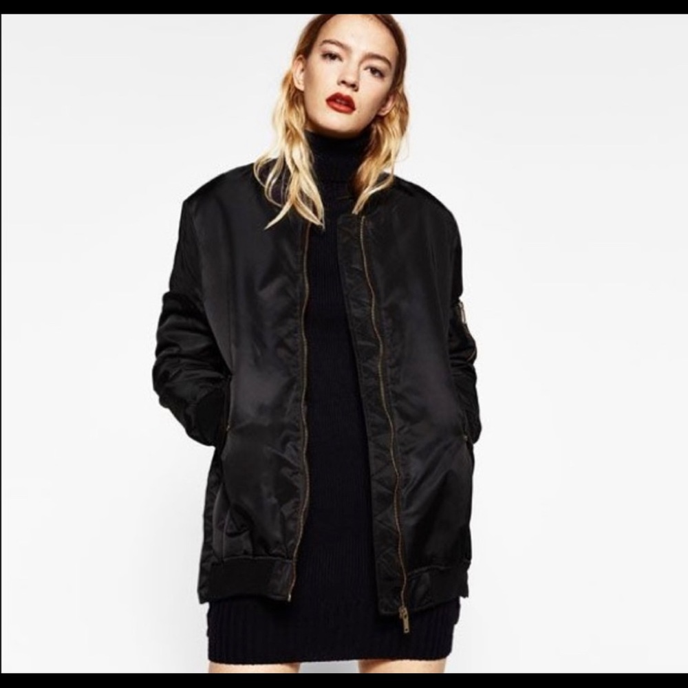 Zara Basic Bomber - image 3
